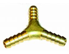 Brass 'Y' Piece 8mm (5/16")
